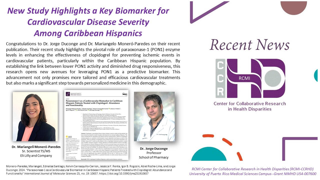 New Study Highlights a Key Biomarker for Cardiovascular Disease Severity Among Caribbean Hispanics