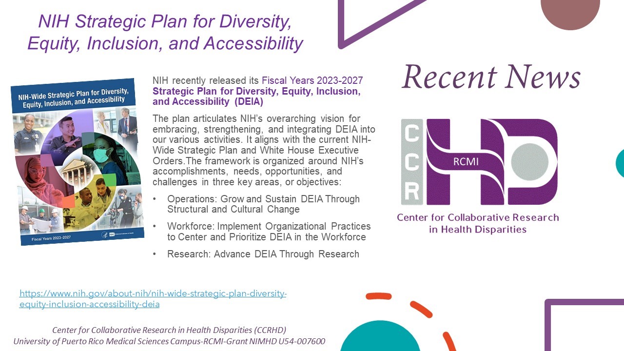 NIH Strategic Plan for Diversity, Equity, Inclusion and Accessibility FY 2023-2027