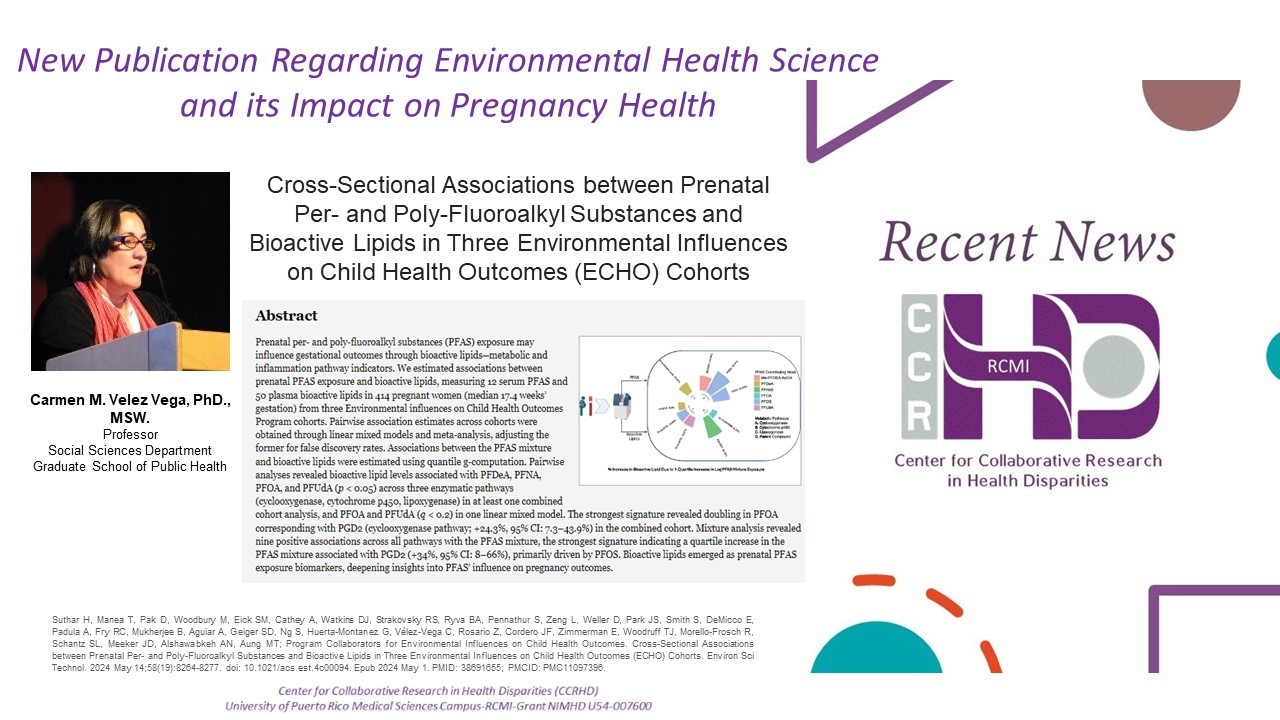 New Publication Regarding Environmental health Science and its Impact on Pregnancy Health