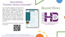 Nuevo Boletín... "Conexión, Ciencia y Comunidad"
