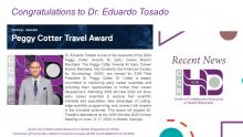 Congratulations to Dr. Eduardo Tosado