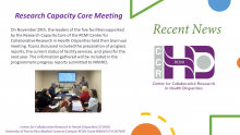 Research Capacity Core Meeting