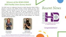 Winners of RCMI-CCRHD Facility Users Survey Award